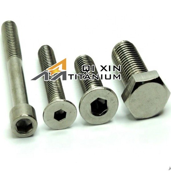 DIN912 Titanium Fastener Hexagon Socket  Head Machine Bolts and screws nuts