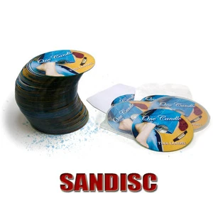 disc printing and baby music CD replication with cardboard sleeve