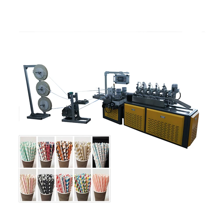 Disposable China automatic paper straw making machine price list