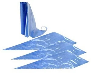 Disposable LDPE Piping bag/ Pastry bag, 100pcs per roll, very easy tear-off