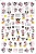 Import DIY designs cute animal cartoon nail art stickers  decoration for nail supplies from China