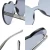DLC9027 Plastic Heart Shaped Sunglasses Rimless Promotion Glasses