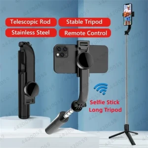 Dodoup New Model Q02 AI Intelligent Face Tracking Rechargeable Battery Selfie Stick 360 Degree Rotation Phone Holder