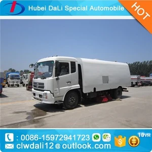 DongFeng road sweeper truck street cleaing truck of good price/Road Sweeper Machine With Snowing Cleaning Equipment