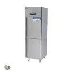 Double door commercial kitchen freezer bottom compressor refrigerator