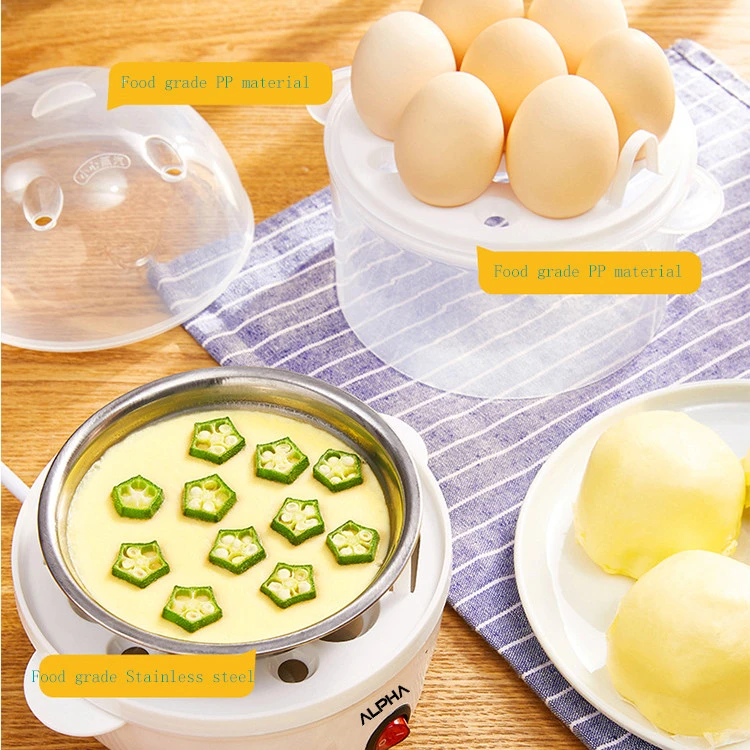 Double-layer egg steamer Household multifunctional electric eggs, breakfast steamer