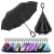 Import Double-layer windproof travel custom printed logo reverse C handle inverted umbrella from China