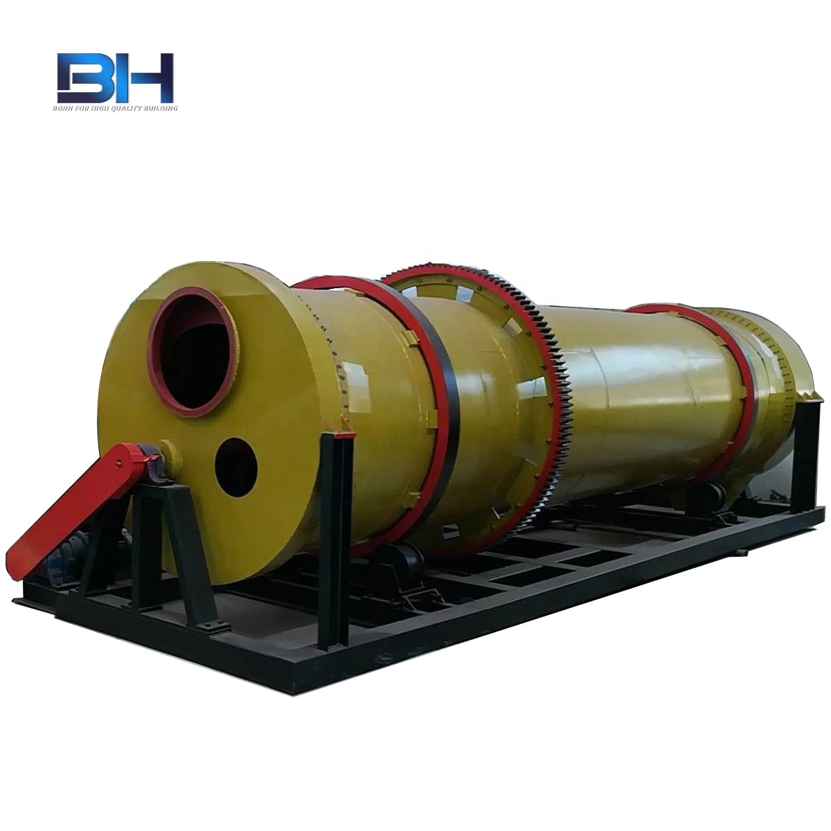 Dryer cylinder machine drying system municipal sewage sludge rotary dryer