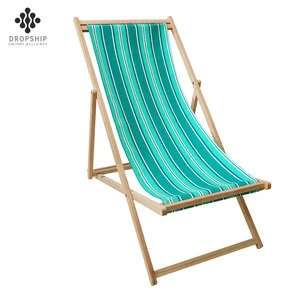DS-PF1030 Traditional Folding Hardwood Garden Beach Deck Chairs