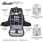 DSLR Camera Backpack Bag by Altura Photo for Camera, Lenses, Laptop/Tablet and Photography Accessories