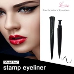 Dual-ended Winged Eyeliner Stamp Waterproof Black Seal Pencil Long Lasting Wing Makeup Eye Liner Pen