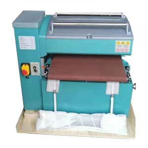 dual pneumat drum sander wood polishing machine with dust collection box for sale
