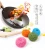 Import Dushi Nano Fiber Dish Scrubber Non-Scratch Scouring Pads for Non-Stick Cookware Scourer, Assorted Colors 1pcs with 1handle from China