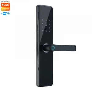 E-starri Powerful Anti-theft High Safety Door Smart Lock Tuya APP Smart Door Lock Digital Fingerprint Google Smart Door Lock