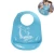 Import Easily Wipes Clean Cartoon Printing Waterproof Silicone Bibs Food Feeding Silicone Baby Bib For Kids from China