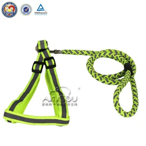 easy walk dog harness &amp; nylon dog leash &amp; pet collar and leash