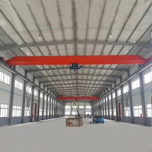 Electric Overhead Bridge Crane Monorail for Workshop Steel Building Kits Lifting