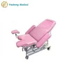 Electric Pink obstetric and gynecology table