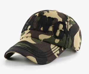 Elong 6 Panel Wholesale Camouflage Cap Hat Baseball For Men