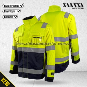 EN ISO 11612/EN ISO 20471 Multinorm Protective Flame Retardant jacket/Multi jacket Workwear