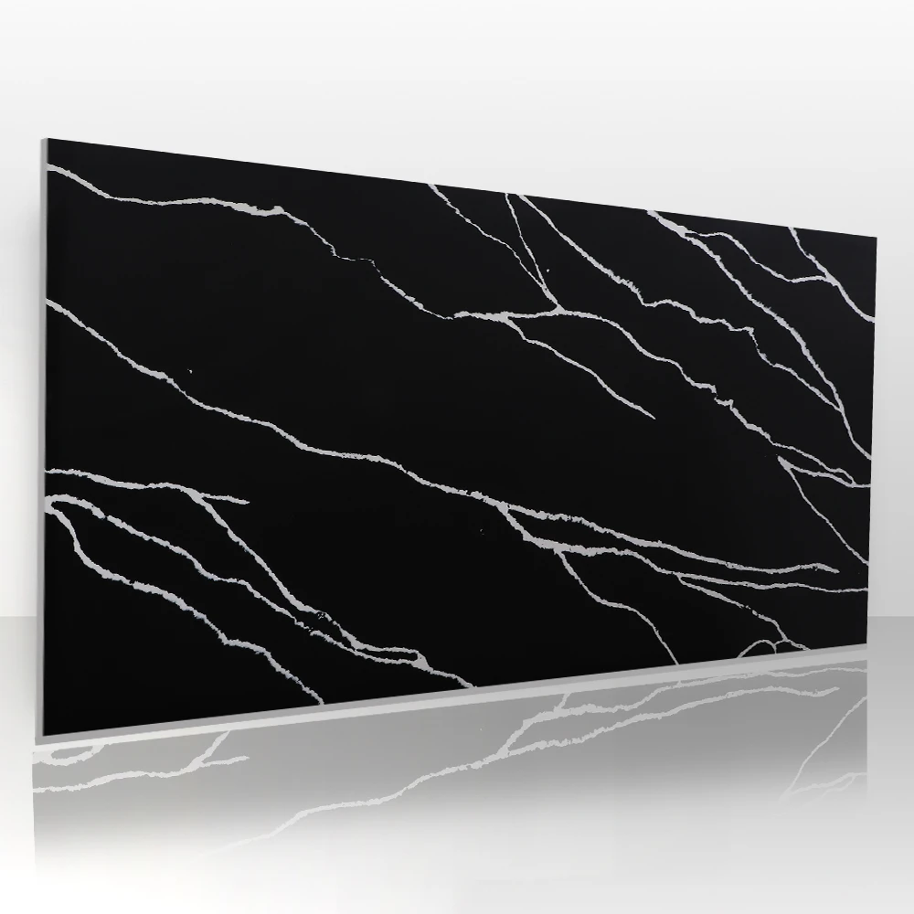Engineered Calacatta And Carrara Countertop Surface Price Artificial Quartz Stone Slab Worktop