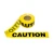 EONBON Customized Electrical Warning Yellow Caution PE Warning Tape