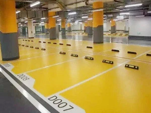 epoxy resin self-leveling floor paint Electronic chemical workshop dust-proof and wear-resistant anti-corrosion floor paint