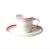 Import Espresso porcelain cup and saucer set OEM design coffee tea sets with small MOQ from China