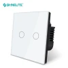 EU Standard smart touch wall switch link with Google home and Amason Alexa