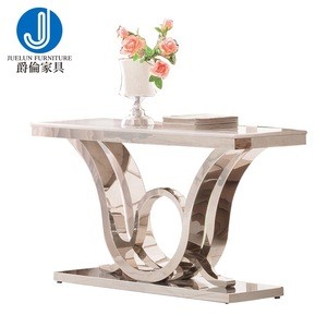 european entrance table console steel console table