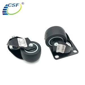 Excellent quality cheap 3 inch wheelchair caster seller black wheel wholesale