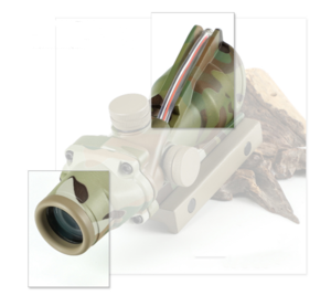 Buy Explosive Camouflage Hunting Rifle Acog 4x32 Microscope True Fiber ...