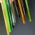 Import Factory Custom Hot  Wholesale Stained Pyrex Glass Rods Stick Borosilicate Colored Glass Rod from China
