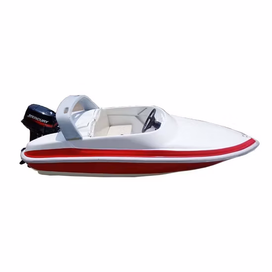 Factory Direct 3.2m Fiberglass High Speed Motor Jet Boat with CE Certification