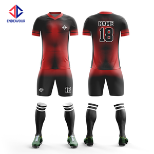 Factory direct sale quick dry sublimation printing soccer wear