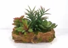 factory direct sale small size fake succulent plants potted plant mini Artificial bonsai