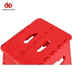Factory Direct Sales Hot Selling Portable Safety Lightweight Foldable Non-slip Sitting Plastic Folding Step Stools
