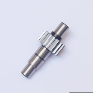 Factory machine 20CrMnTi stainless steel pinion steel worm gear shaft
