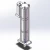 Import Factory price high quality 200mm aluminum air hydraulic cylinder from China