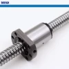 Factory price low noise ball screw Chinese lead screw SFS2525 200mm with a ball nut can be customized