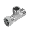 Factory Sale CF Seal-lok Swivel Tee Fittings Hydraulic Tee Fitting 3 Ways Hydraulic Hose Swivel Tee Adapter Fittings