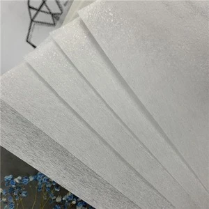 Factory Supply 100% Polyester Paper Fusible Non Woven Interlining for garment