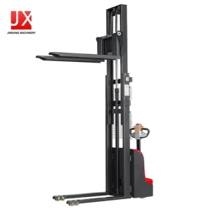 Factory Whole Sale Price  1.5Ton 2Ton 3M Full Electric Stacker Walk Semi Electric Pallet Stacker Self loading Stacker