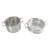 Import Factory Wholesale Custom Kitchen Cookware Stainless Steel Cooking Pots High Quality Pot And Steamer Pot Set With Glass Lid from China
