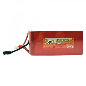 Factory Wholesale High C-Rate Power Lithium Polymer Battery 6S 22.2V 2200mAh 25C with AS150 Lipo RC Rechargeable Battery