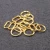 Import Factory wholesale underwear accessories gold metal bra rings sliders bra strap adjuster from China