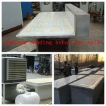 Fan Motor 12000 Water Type Filtering Wooden Furniture Sanding Bench