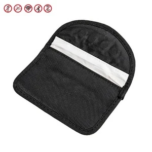 Faraday Sleeve for Car Keys RFID Blocking Key Holder Pouch,Shield Cage Pouch Wallet Phone Case