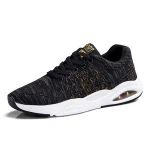 fashion casual new style designs flyknited mesh running men sport shoes