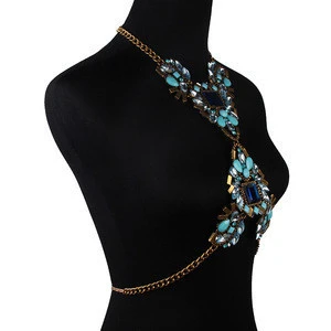 fashion crystal Body Chain,Women Body Chain Jewelry